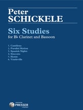 Six Studies for Clarinet and Bassoon cover
